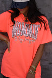 Mommin’ All Day Every Day Polka Dot Tee