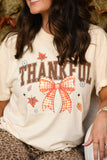 Thankful Leaves Bow Tee