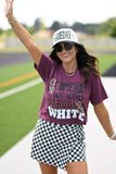 On Game Days We Wear Maroon and White Tee