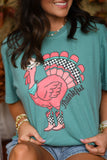 Thankful Cowboy Turkey Tee