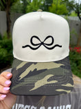 RTS Camo Embroidered Bow Hat