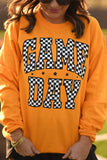 RTS Gold Checkered Game Day Sweatshirt