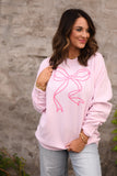 RTS Pink Bow Sweatshirt