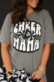 Cheer Mama Checkered Tee