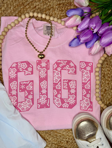 Pink Floral Gigi Tee
