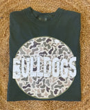 Custom Camo Circle Spirit Tee