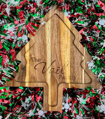 Custom Christmas Tree Boards