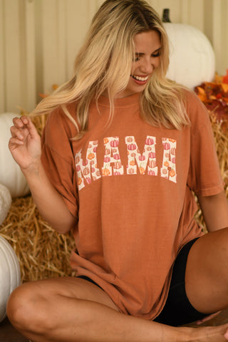 Mama Pumpkin Patch Tee