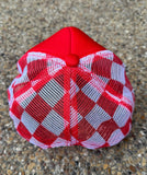 RTS Red Checkered Trucker Hat