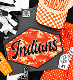 Custom School Spirit Colored Camo Tee