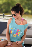 Lake Bum Smiley Tank/Tee