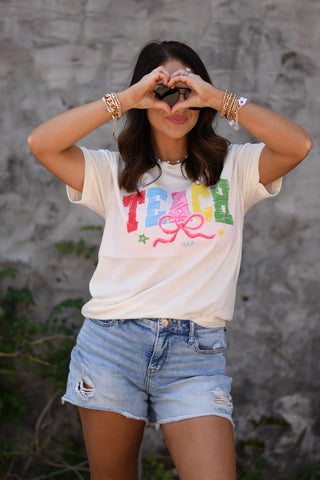 Colorful Teach Tee