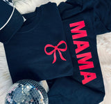 Bow Sweatshirt & Custom Sweatpants Set