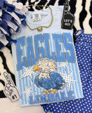 Custom Polka Dot Stripes Mascot Tee