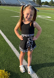 Custom Gingham Girls Two Piece Skirt Sets *Pre Order* *7 COLORS AVAILABLE*