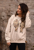 Camo Bow Sweatshirt