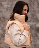 Tan Puffer Vest *Pre Order*