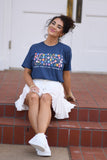 RTS Grow Positive thoughts Floral Tee
