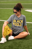 Black And Gold Vibes Only Tee