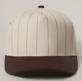 Custom Pinstripe Two Tone Hats