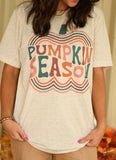 Pumpkin Season Retro Tee