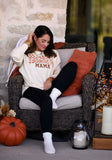 Checkered Thankful Mama Tee/Long Sleeve