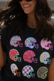 Neon Funky Helmets Tee