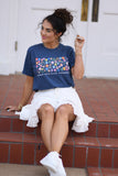 RTS Grow Positive thoughts Floral Tee