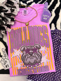 Custom Polka Dot Stripes Mascot Tee