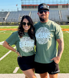 Custom Camo Circle Spirit Tee