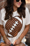 *SALE* RTS Checkered Football Tee