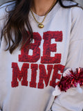 Be Mine Faux Yarn Tee / Sweatshirt
