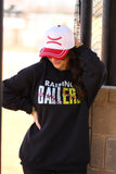 Raising Ballers Baseball And Softball Tee/Sweatshirt
