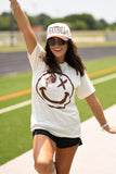 *SALE* RTS FOOTBALL WINK SMILEY TEE