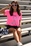 Watercolor Pink Out Ribbon Tee