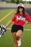 Bulldogs Distressed Tee