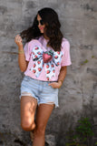Strawberry Bow Tee