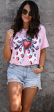 Strawberry Bow Tee