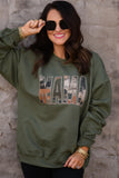 Mama Camo Faux Patch Sweatshirt