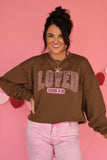 Loved John 3:16 Leopard Sweatshirt