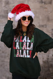 FA LA LA Polka Dots Sweatshirt