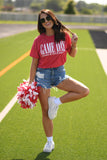 RTS Red Game Day Vibes Tee