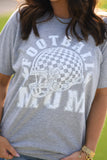 *SALE* RTS Football Mom Checkered Helmet Tee