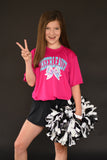 Cheerleader Bow Dri Fit Tee