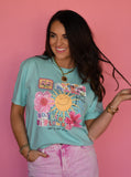 No Rain No Flowers Collage Tee