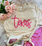 Texas Faux Tinsel Tee