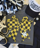 Custom Checkered Bow Spirit Tee