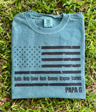 Custom Father’s Day Distressed Flag Tees