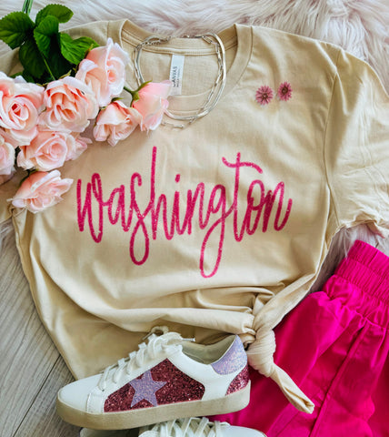 Washington Faux Tinsel Tee