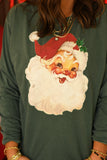 Vintage Red Santa Long Sleeve/Tee